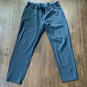 Lululemon On The Fly Pants Graphite Grey Luxtreme